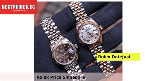 rolex price in singapore